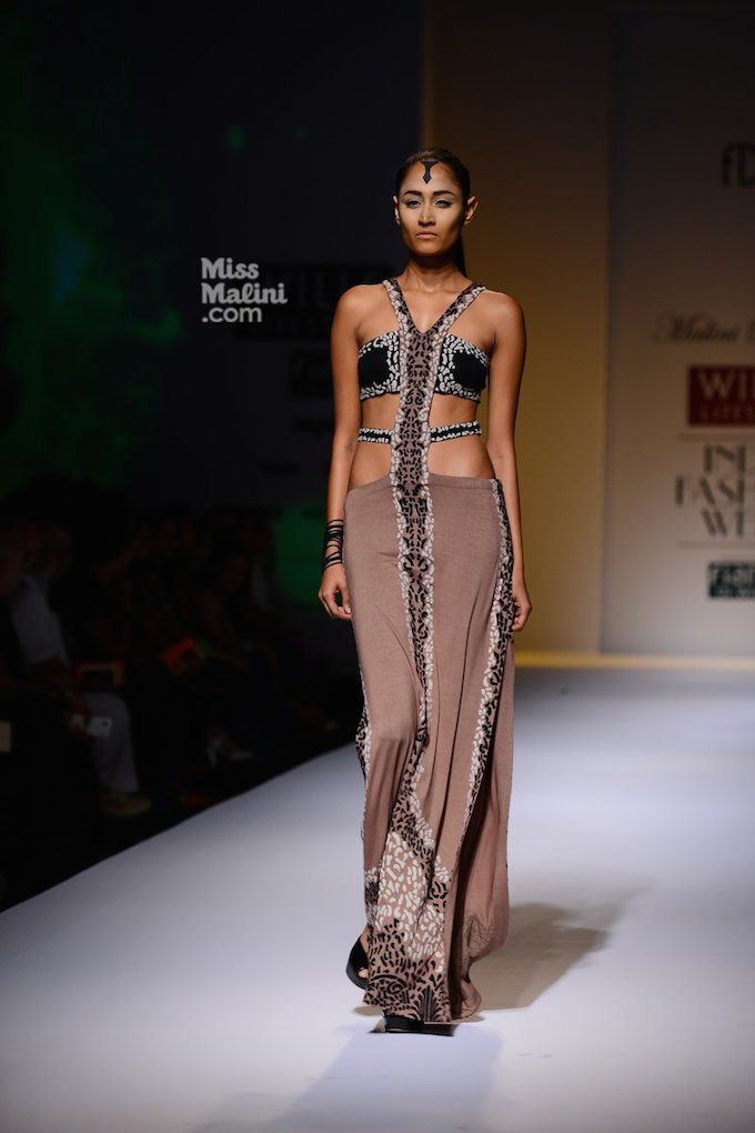Malini Ramani for Wills Lifestyle India Fashion Week S/S15