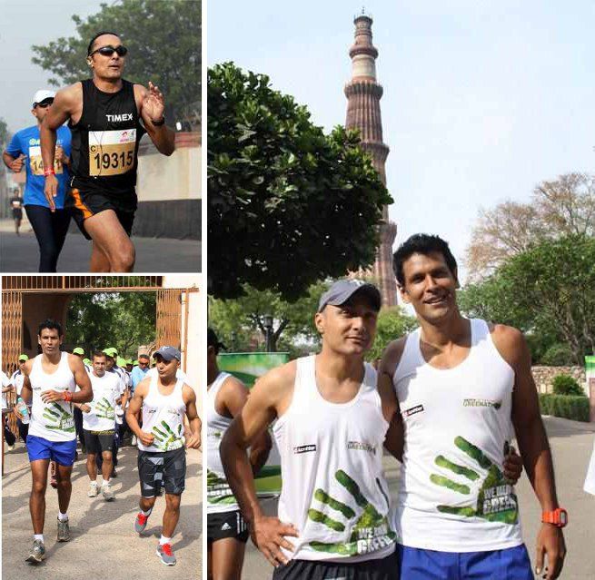 Rahul Bose participating in marathons