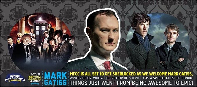 Mark Gatiss (Sherlock) at MFCC 2014