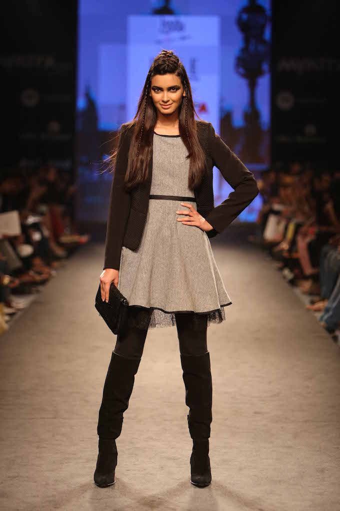 Diana Penty at Elle French Fashionwear Unveils The Autumn Winter 2014 Collection