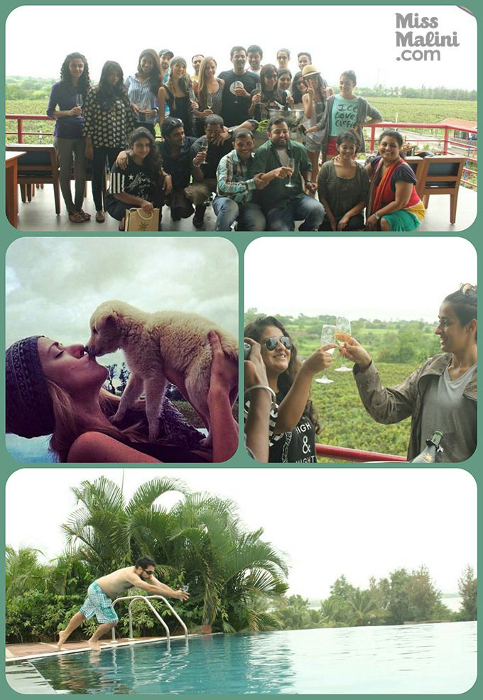 Wine Berries, Rasa & a Lot of Pool Time – Here’s Team MissMalini’s Offsite to Remember!