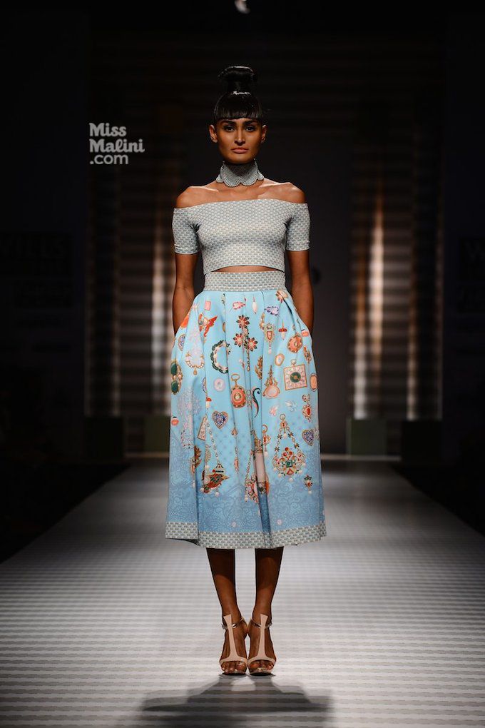Myntra Presents Pankaj and Nidhi for Wills Lifestyle India Fashion Week S/S15
