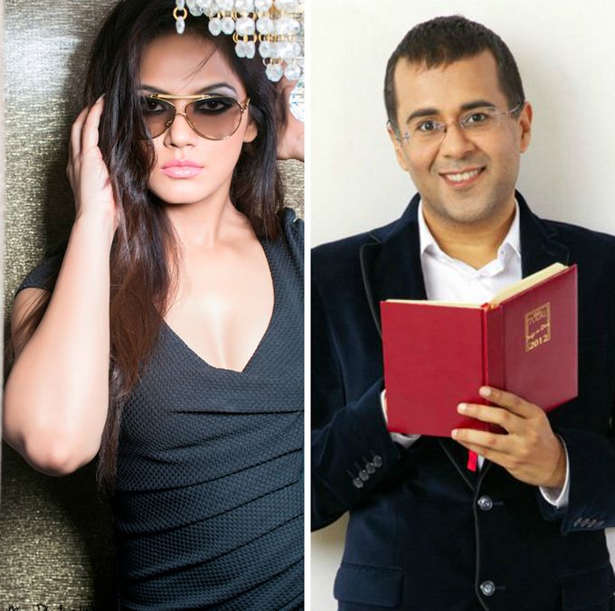Actress Neetu Chandra Lashes Out At Chetan Bhagat! Here’s Why.