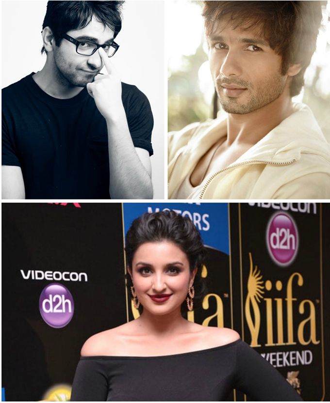 Today’s Top Bollywood Headlines: Shahid Kapoor, Parineeti Chopra &#038; Ayushmann Khurrana To Do A Film Together!