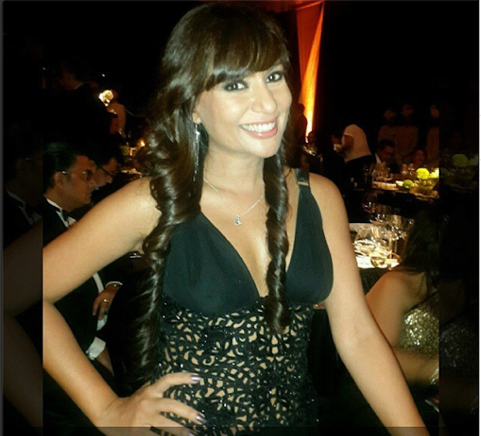 MissMalini at the Hello Hall Of Fame Awards.