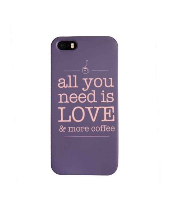 LOVE & MORE COFFEE phone case by propshop24