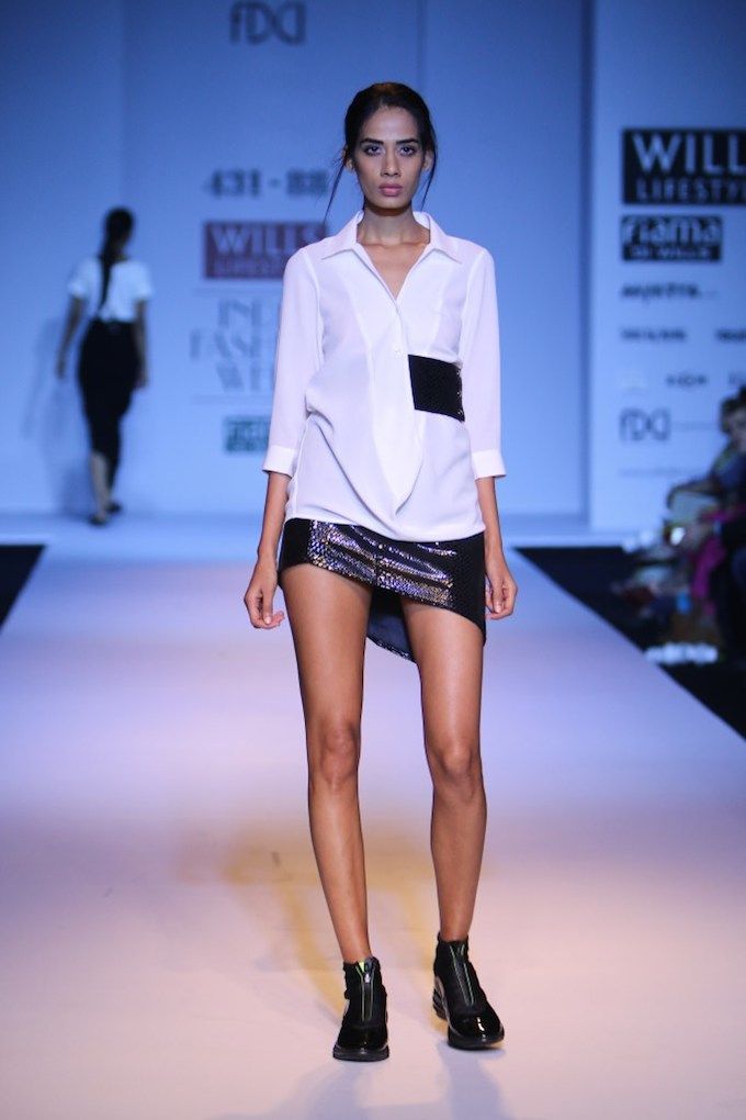 Shweta Kapur at Wills India Fashion Week Spring Summer 2015