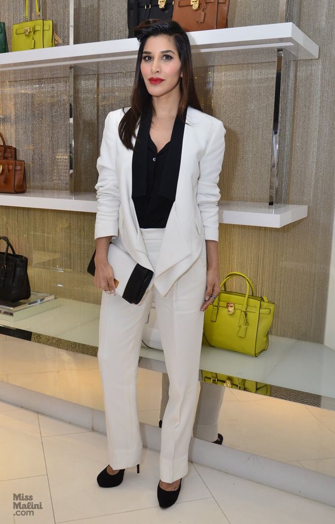 Celebrities Went Monochrome At The Michael Kors Store Launch | MissMalini