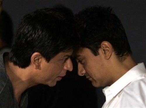 Shah Rukh Khan and Aamir Khan