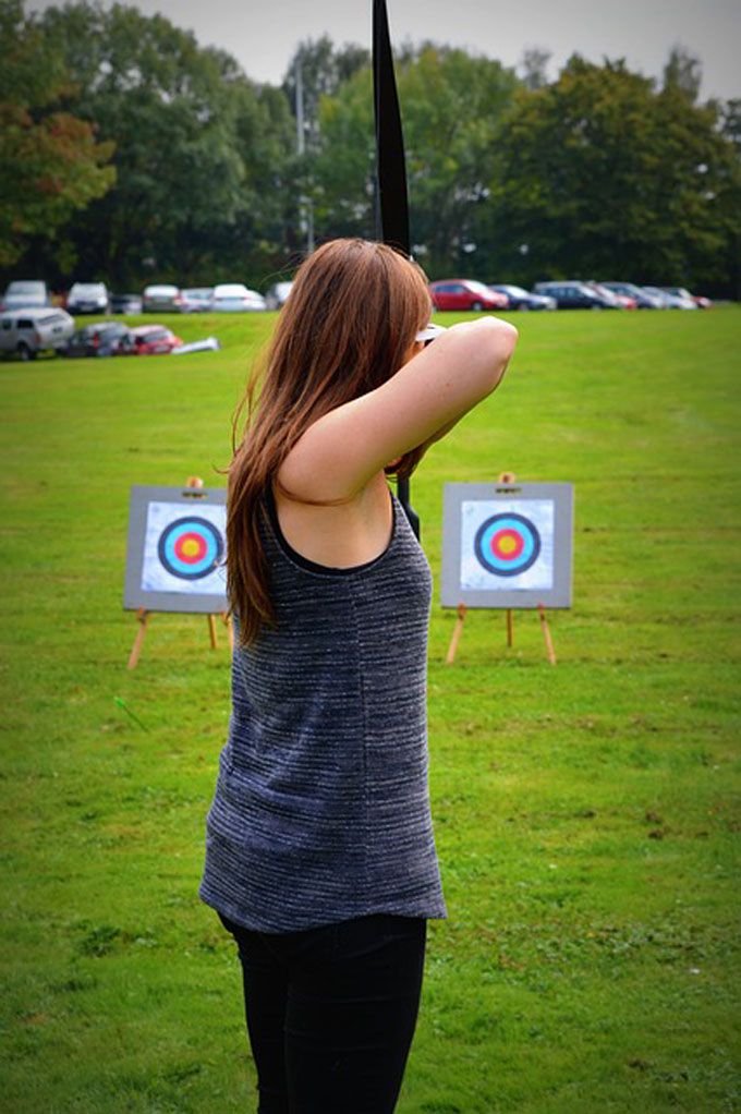 Archery at Woohoo Weekend