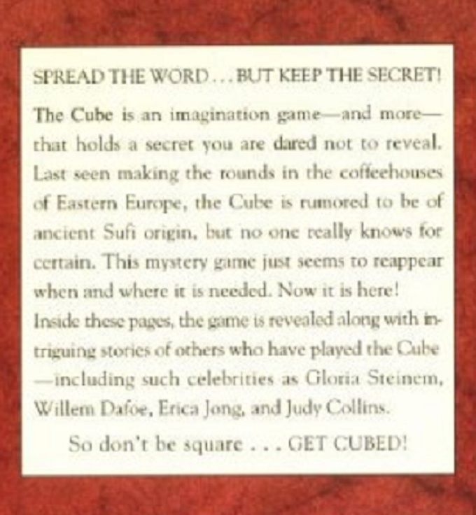 The Cube: Keep the Secret