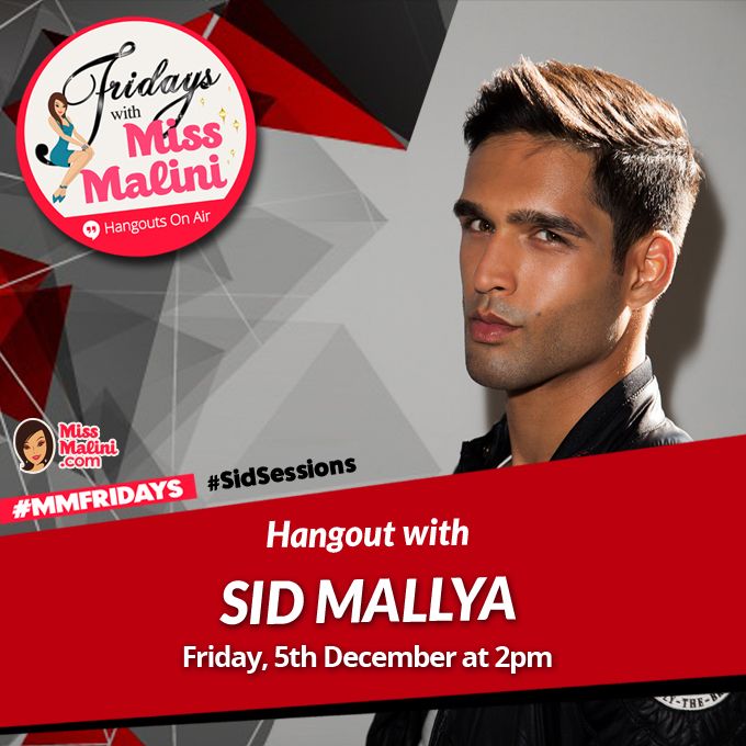 What If You Could Ask Sid Mallya ANYTHING This Friday?
