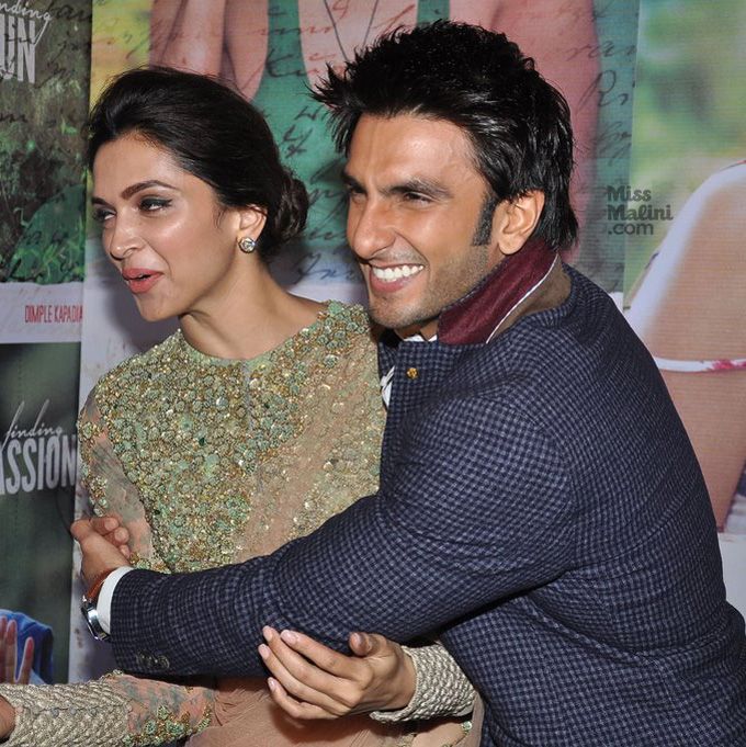 Ranveer Singh and Deepika Padukone