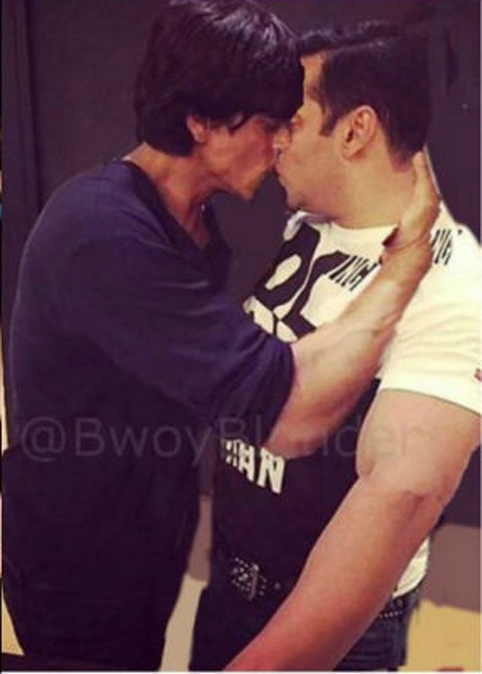 Bigg Boss 8: Salman Khan Talks About Kissing Shah Rukh Khan! It’s TOO Cute!