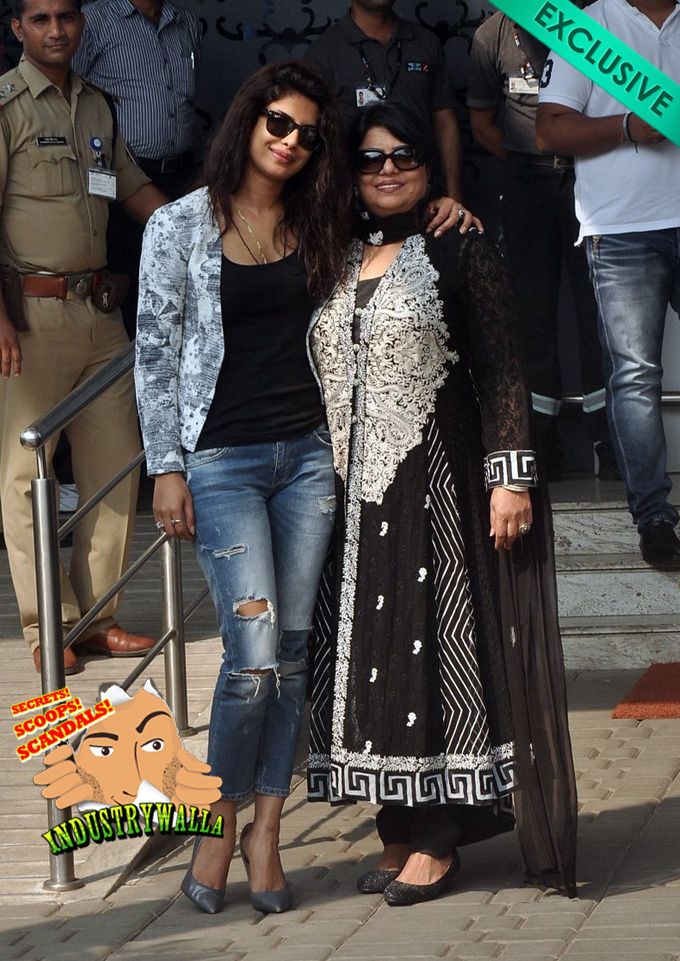Priyanka Chopra and Madhu Chopra