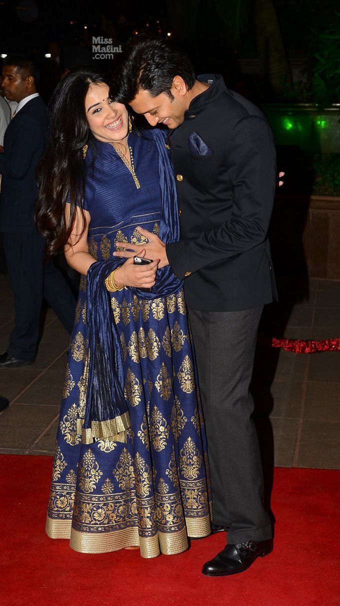 Proud Parents Riteish Deshmukh & Genelia D’Souza Reveal Their Son’s Name!
