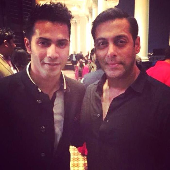 Salman Khan & Salman Khan (Source: VarunDhawan Instagram)