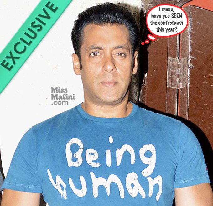 Salman Khan Is Throwing Tantrums On The Sets Of Bigg Boss!