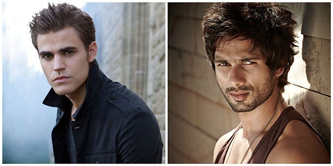 Stefan Salvatore and Shahid Kapoor