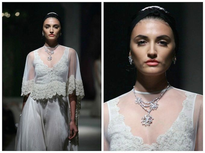 Anamika Khanna x Bulgari (Snowflake Necklace & Earrings)