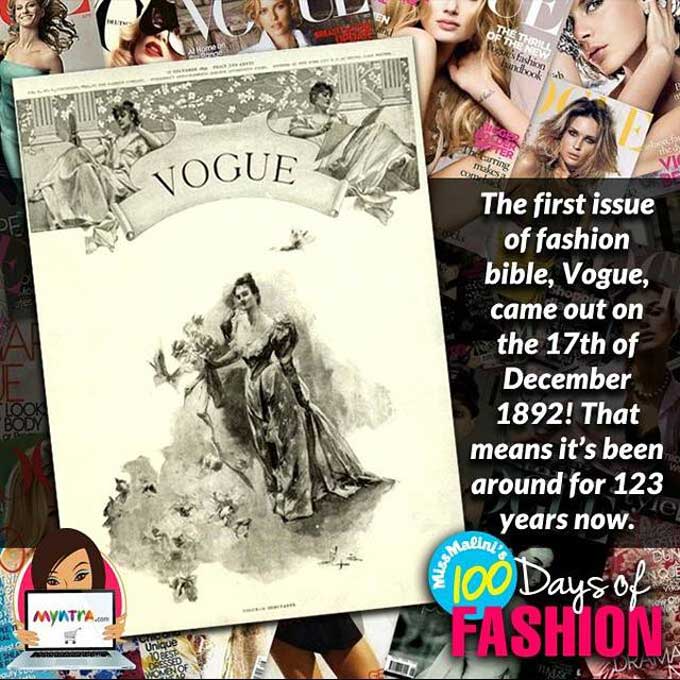 Day 3: Vogue Is One Old Magazine!