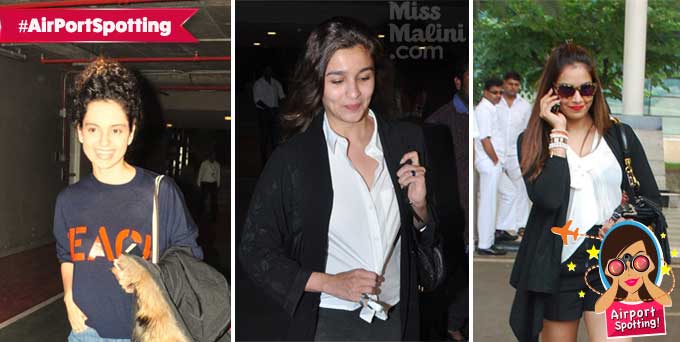 3 Bollywood Celebrities Were Spotted At The Airport But Only 1 Came Out A Winner!