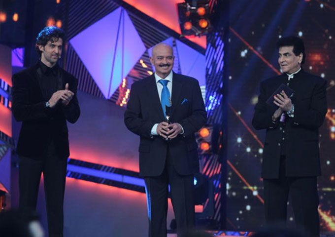 Hrithik Roshan, Rakesh Roshan and Jeetendra