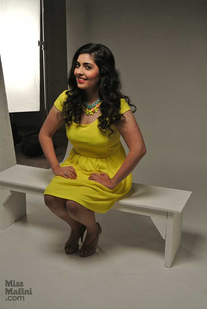Rashmi at the L'Oréal Paris Shoot