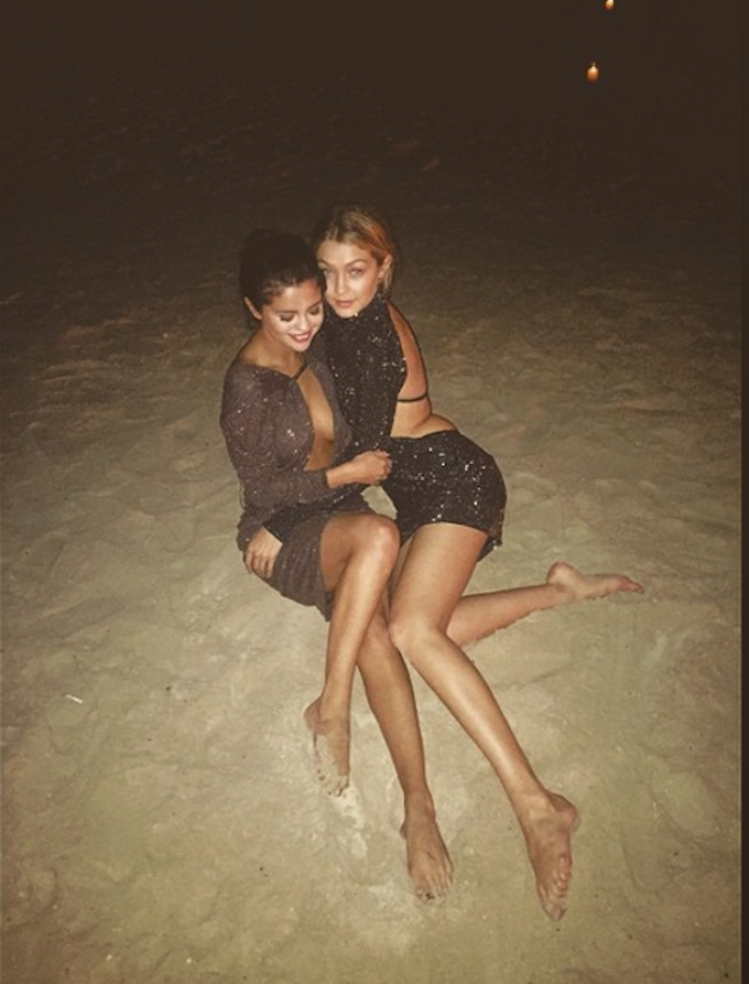 Selena Gomez and Gigi Hadid (Source | Instagram@gigihadid)
