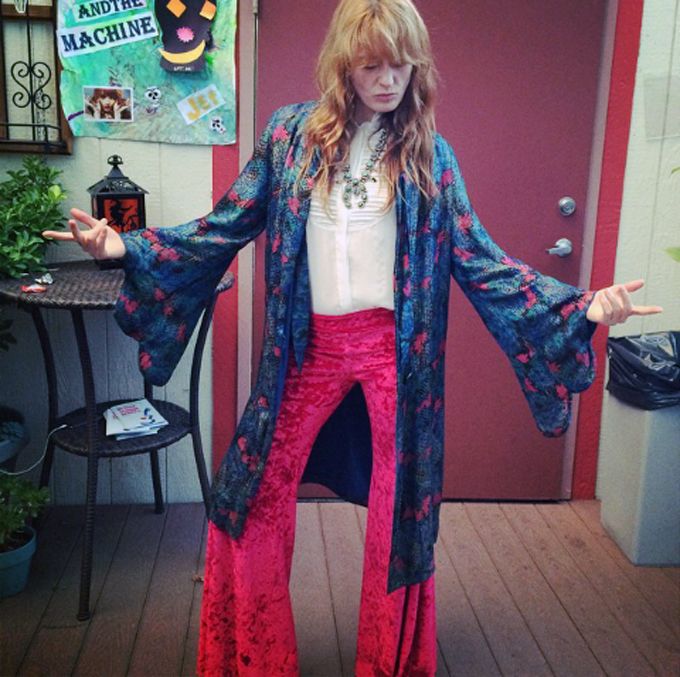Party pants for Christmas Eve! (Pic: Florence Welch's  Instagram)