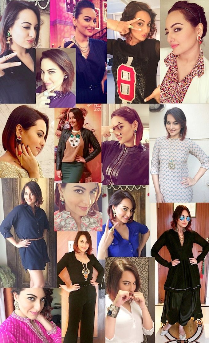 Get This Look: Sonakshi Sinha Shows Us Her Tevar In 18 Different Outfits!