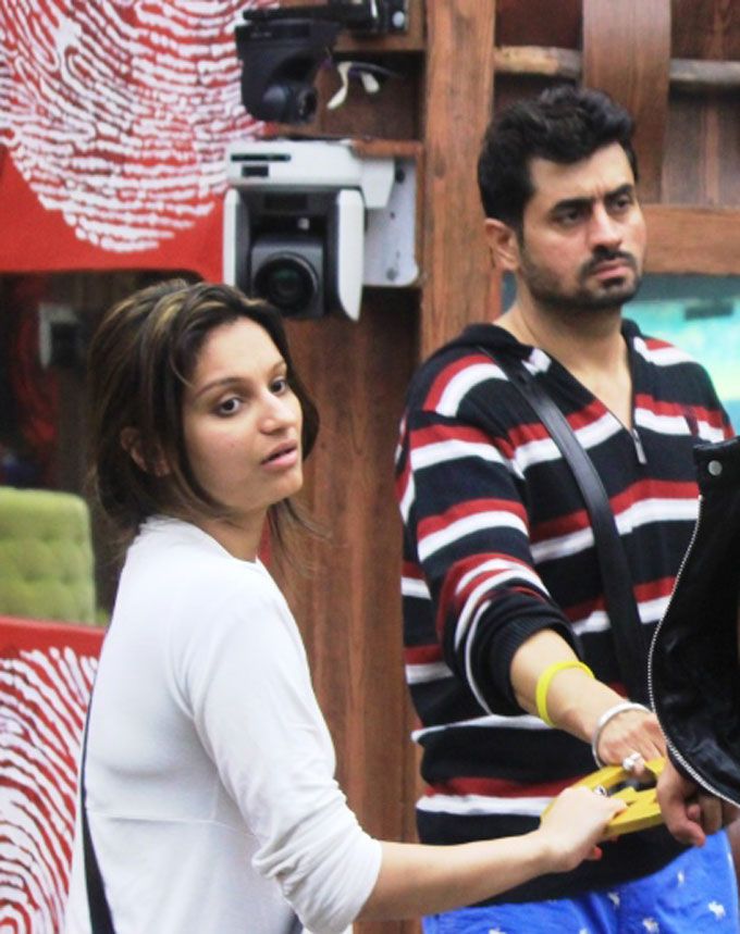 Ouch! Bigg Boss 8: Dimpy Ganguly Called Pritam A “Be**c*od”! Was She Justified?