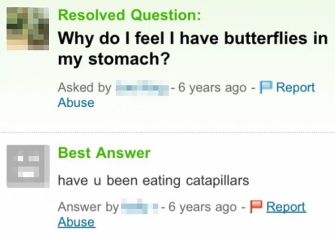 The Internet's Most Asked Questions