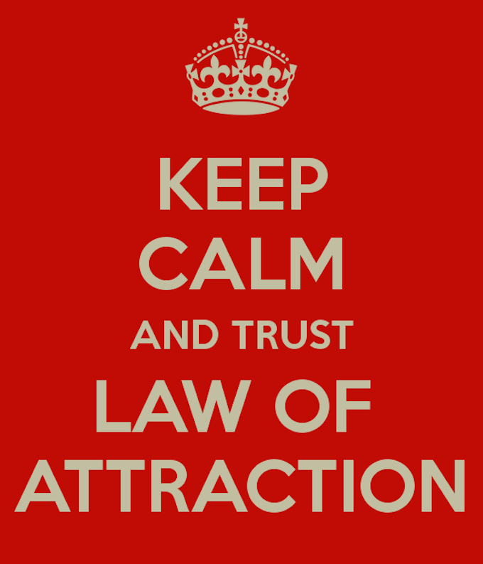 Law of Attraction meme (Source | tumblr.com)