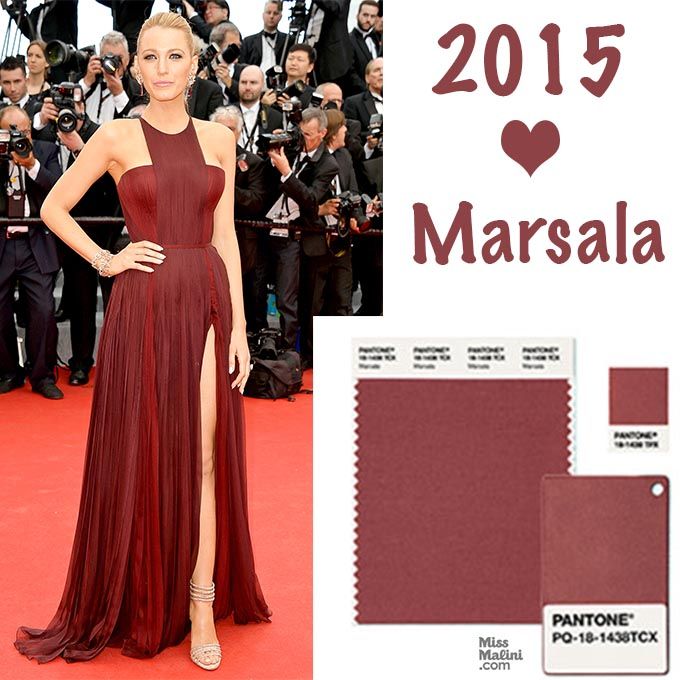 Pantone Color of 2015: Marsala