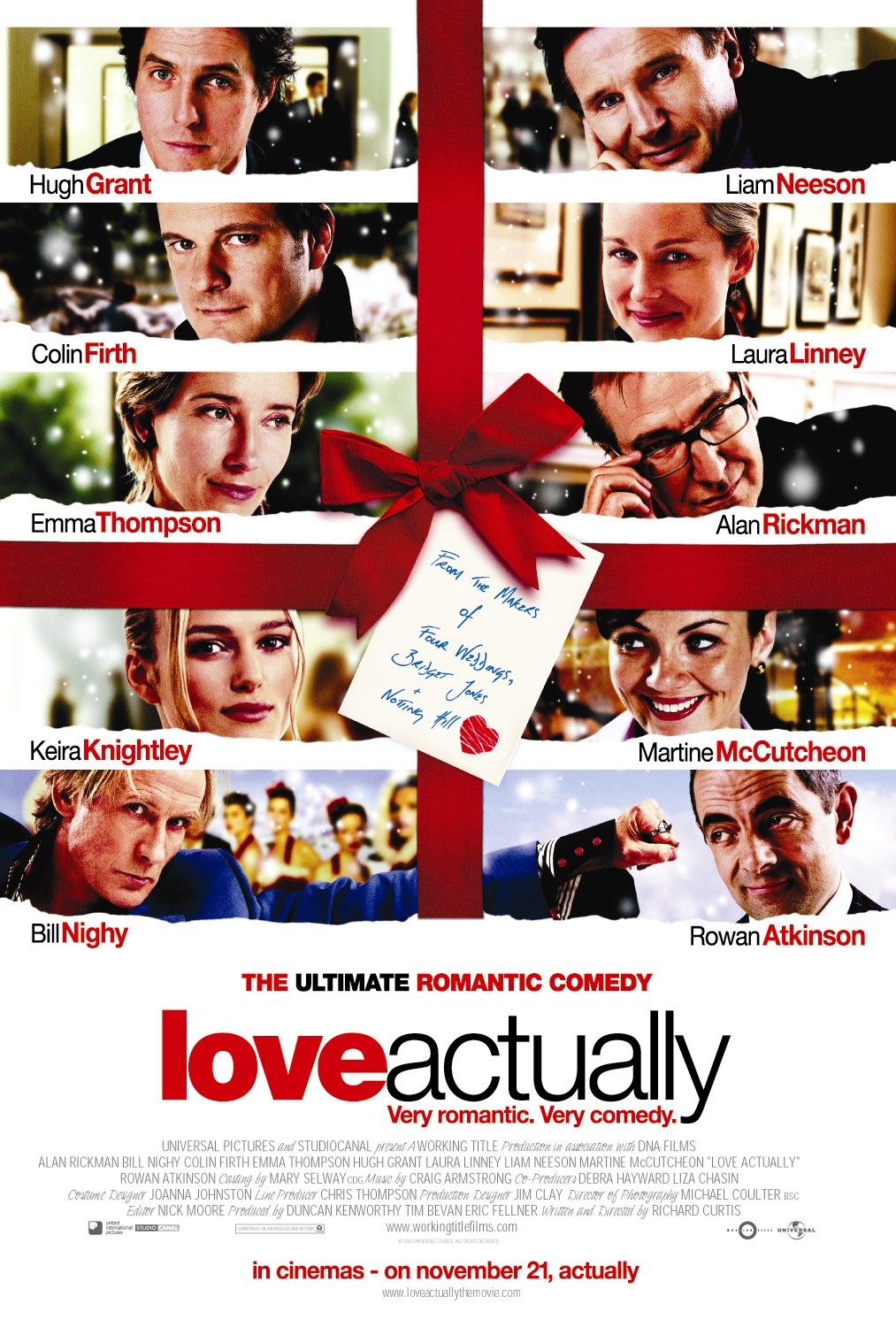 Love Actually movie poster | Source: reels