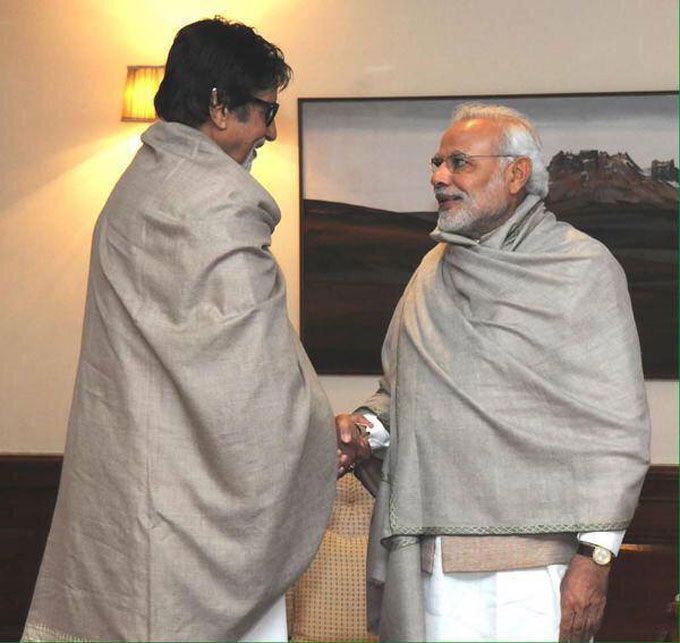 Amitabh Bachchan, Narendra Modi