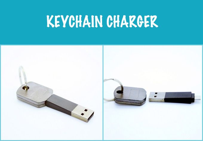 Keychain charger