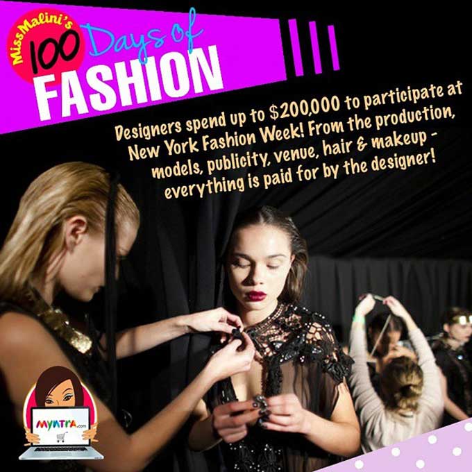 Day 36: New York Fashion Week Is Big Bucks!