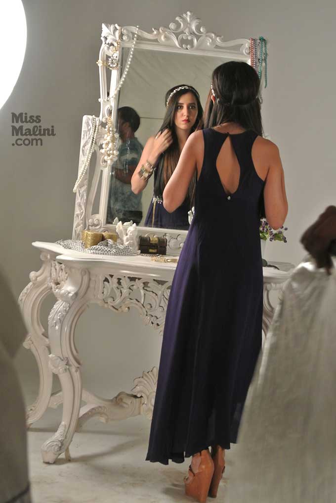 Anushka at the L'Oréal Paris Shoot