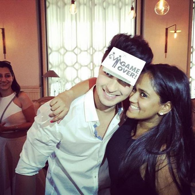 Aayush Sharma & Arpita Khan (Source: ysharma Twitter)