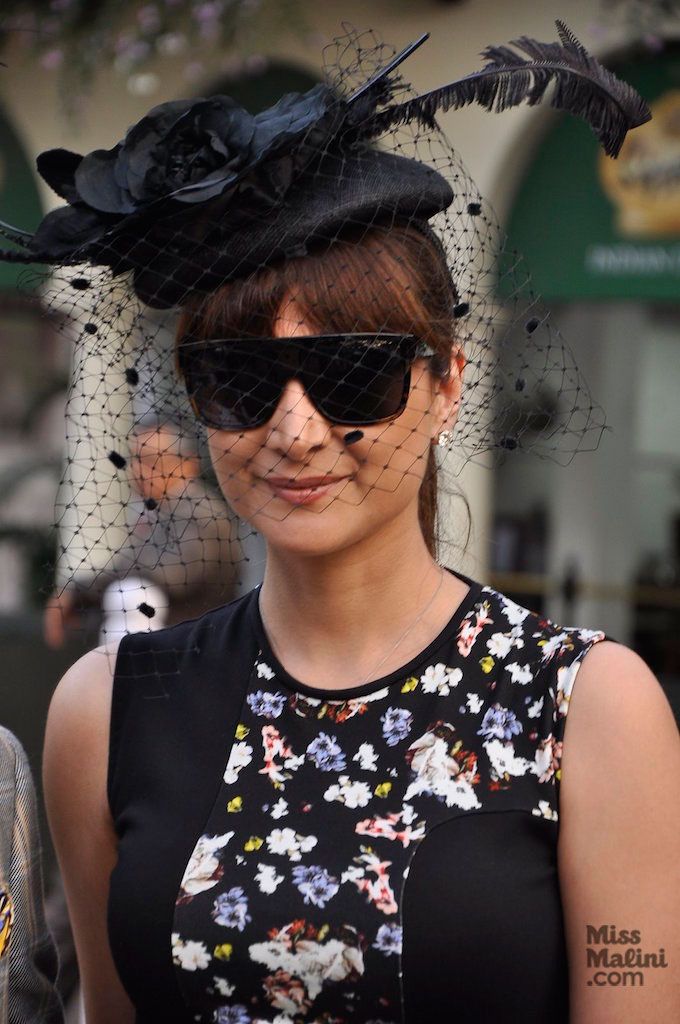 Michelle Poonawala at the Signature Indian Derby 2015