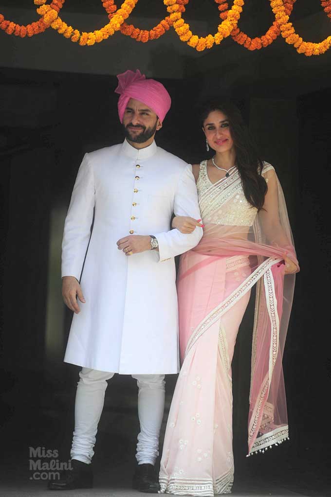 Kareena Kapoor &#038; Saif Ali Khan Matched At Soha Ali Khan &#038; Kunal Khemu’s Wedding &#038; You Won’t Believe How Cute They Look!