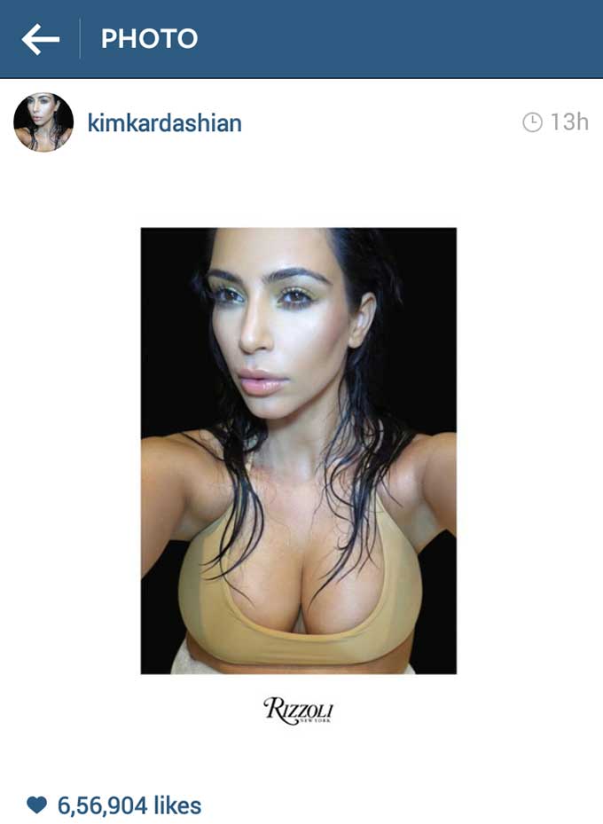 Erm, Would You Pay Money To Own A Book Full Of Kim Kardashian’s Selfies?