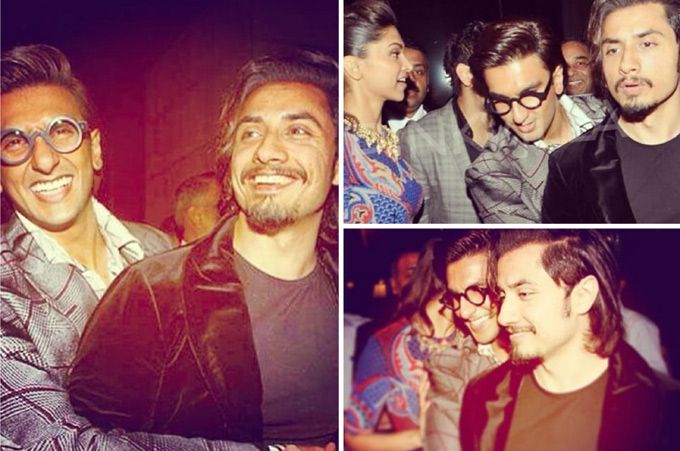 Ali Zafar with Ranveer Singh and Deepika (Source: Instagram | @Ali_Zafar)