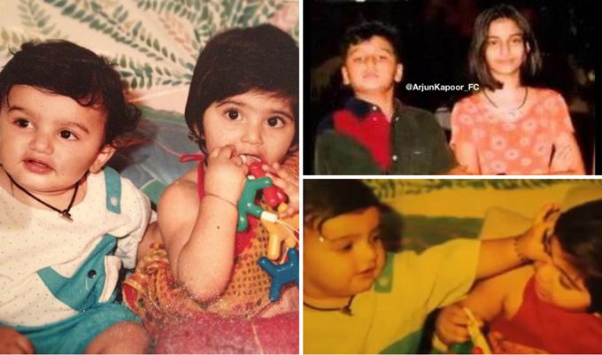 #ThrowbackThursday: These Adorable Childhood Photos Of Arjun Kapoor &#038; Sonam Kapoor Will Make You Go Aww!