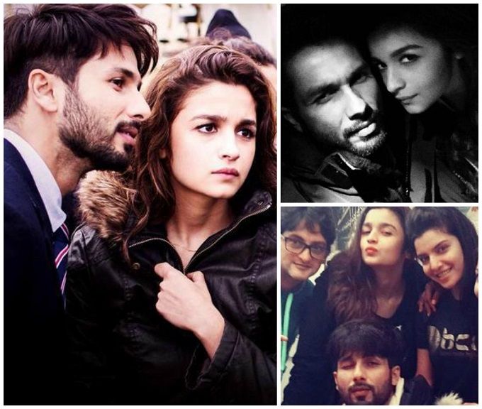 These Adorable Photos Of Shahid Kapoor & Alia Bhatt Might Remind You Of The Magical Chemistry Between Shah Rukh Khan & Kajol!