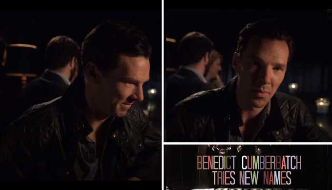 What Happens When Benedict Cumberbatch Tries To Pick Up Girls With A Different Name?