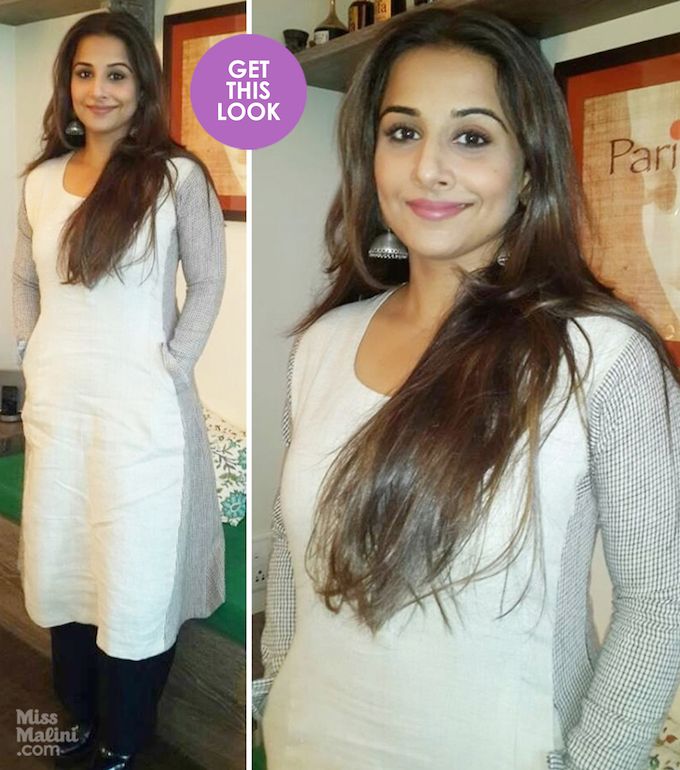 Get This Look: Vidya Balan Goes Minimal In White
