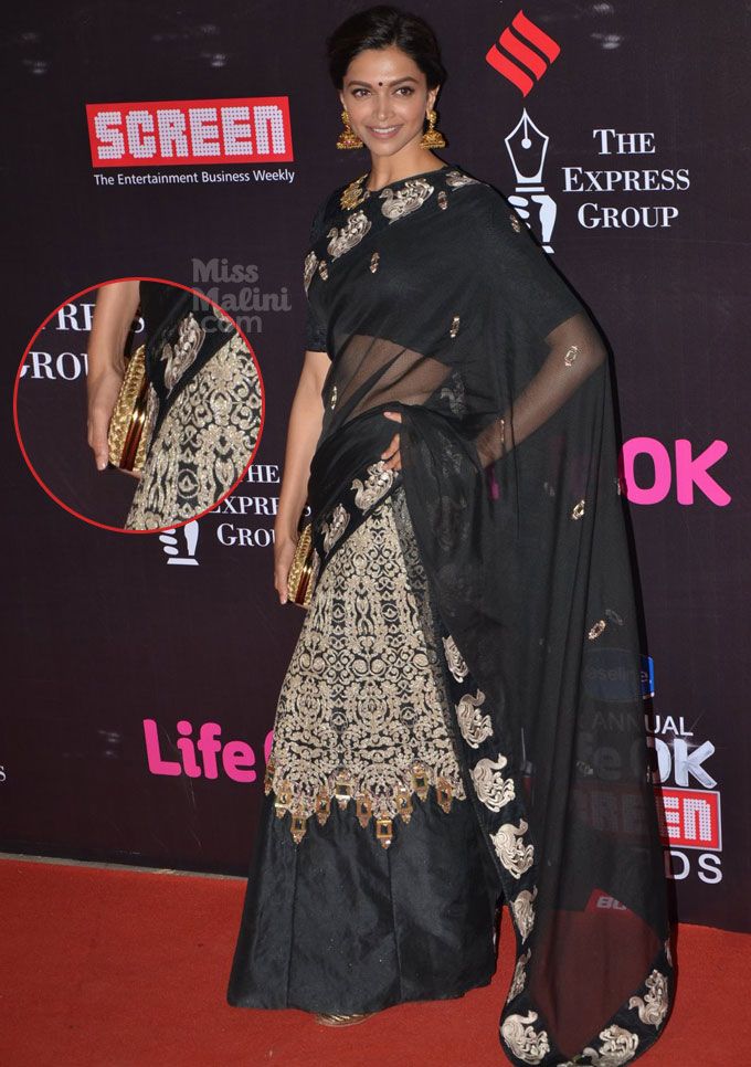 Cute! Spotted: Deepika Padukone On The Red Carpet – With Ranveer Singh’s Gift!